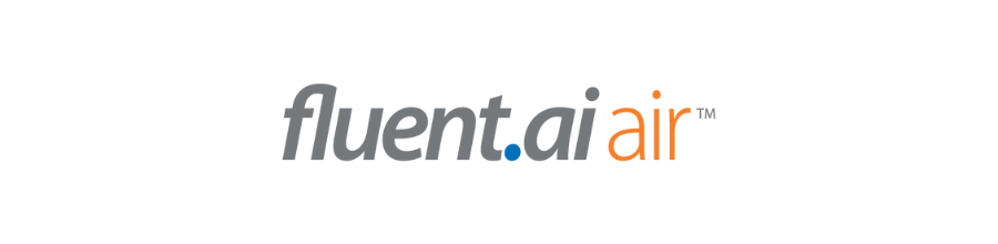 Fluent.ai Air Logo Fluent.ai Air Logo